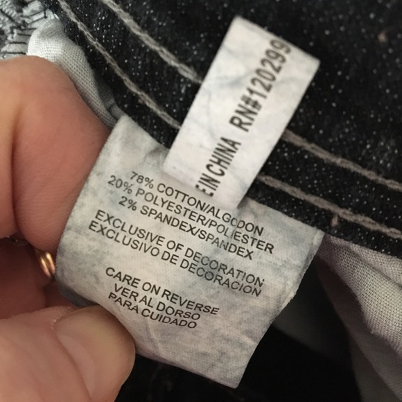 Be Girl Butt Lifter Jeans Dark Wash Size 20 Plus Size Jeans - Picture 5 of 5